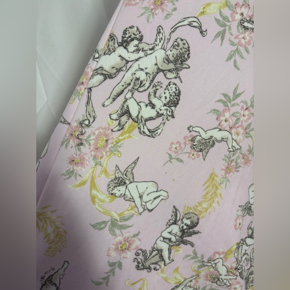 Pink Coquette‎ Angel Babydoll Ethereal Tie Strap Mini Dress Size M - Picture 6 of 12